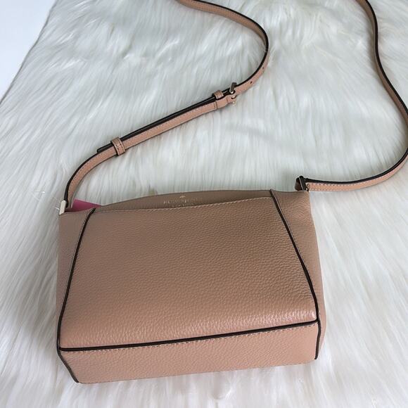 NWT Kate Spade Monica Crossbody Pebbled Leather Purse Bag - Picture 6 of 8